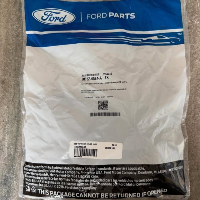 Empaque tapa valvulas
Ford Edge
Marca FORD
🚙🛻🚚